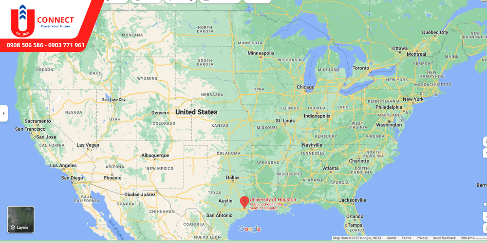 Giới thiệu đại học Houston, bang Texas, Mỹ